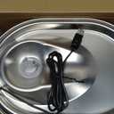 PETLIBRO Stainless Steel Cat Water Fountain, 101oz/3L Pet Water Fountain for Cats Inside, Food-Grade Dog Water Fountain, Automatic Cat Water Dispenser (Metal)