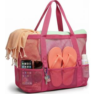 FF05 Large Mesh Beach Tote