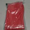 Obstal Fitted Round Red Table Cloth, Reversible Waterproof Stain Resistant Elastic Stretch Tablecloth, Wipe Clean Table Cover for Outdoor/Indoor Use, Fits Round Tables up to 48" - 56" Diameter