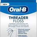Oral-B Threader Floss, 30 Count (Pack of 6)