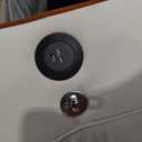 Convertible Sleeper Chair, Chairs Bed Sleepers for Adults, Pull Out Chair Sleeper with Bracket and Cup Holder, 3 in 1 Sofa Bed Chairs for Small Spaces, Living Room, White