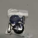 Waterproof Airtag Holder for Kids (2 Pack), Hidden Air Tag Case with Pin, Full Cover GPS Tracker Clip Compatible with Apple Airtag for Toddlers, Children, Elderly, Clothing, Backpack (Black/Blue)