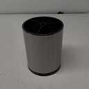 Kitchen Utensil Holder Extra Large 360Rotating For Counter Organizer Stainless Steel Storage Cooking Silverware Caddy 3 Compartment Flatware Spoon Spatula Tool Cutlery ContainerSilvery