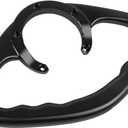 Fuel Gas Tank Handle Motorcycle Rear Passenger Grab Bar Aluminum Replacement for Yamaha R6 R1 MT09 MT07 FZ1 FZ6 FZ8 YZF600 YZF1000 MT-03 Accessories Aftermarket Parts (Black)