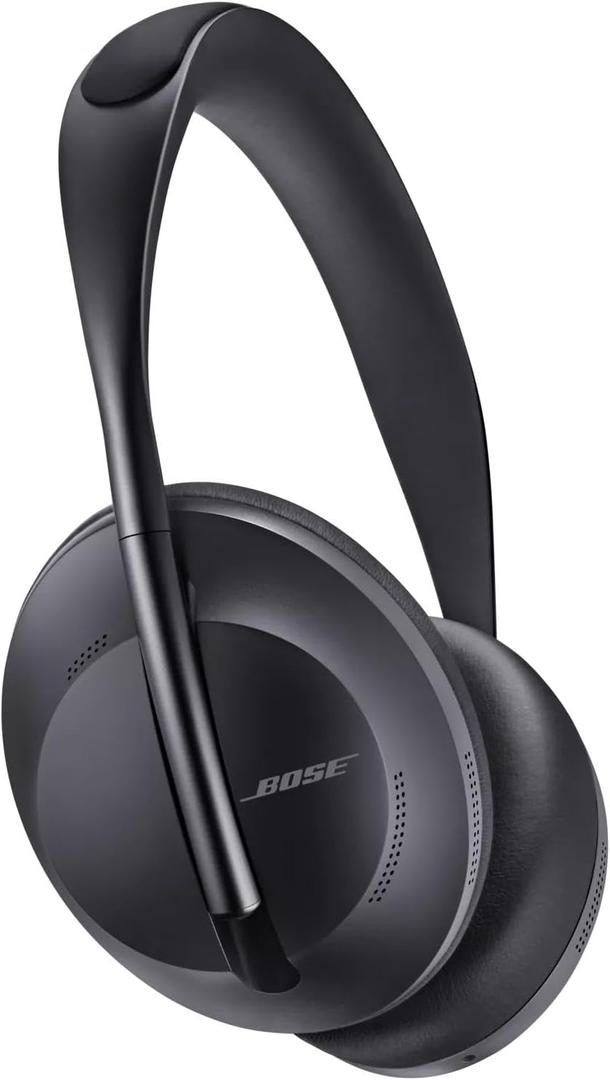 Bose Headphones 700, Noise Cancelling Bluetooth Over-Ear Wireless Headphones with Built-in Microphone for Clear Calls and Alexa Voice Control, Black