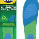 Dr. Scholl’s Sport Insoles - Superior Shock Absorption and Arch Support to Reduce Muscle Fatigue and Stress on Lower Body Joints for Men Size 8-14