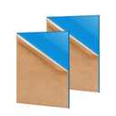 2 x 2 Pack 8'' x 12'' Opaque SkyBlue Acrylic Sheet, 3mm Thick Acrylic Plexiglass Boards for Laser Cutting and DIY Craft Projects