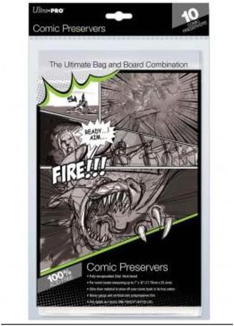 Gaming Generic Comic Preserver 10 PackComic Preserver 10 Pack, Multi, One Size