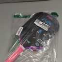 Franklin Sports Pro Pickleball Paddles - Parris Todd C45 Carbon Fiber Series - Official USAP + UPA Approved Pickleball Paddle - Elongated Pro Player Design - 13.25mm Polymer Core - Hot Pink/Surf Blue