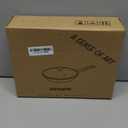 SENSARTE Nonstick Ceramic Frying Pan with Lid 8/9.5/10/11/12.5 Inch Omelet Pan Skillet, Free of Intentionally Added PFAS/PTFE Non-toxic Chef's Pan Induction Compatible Pan, Heat Resistant Handle