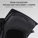 Tailgate Protective Mat for Tesla Model Y Juniper 2025-2026, Trunk Cargo Liner, Rear Door Back Protection