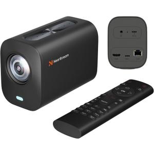 VM20 Wired Streaming Camera 4K with 40X Hybrid Zoom/8 Noise Canceling Mics/Remote Control, Plug & Play, HDMI/USB/RJ45 Webcam for LiveStream, Video Call, Creator, Multicam Ready