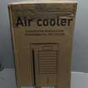 Portable Evaporative Air Cooler, Quiet Windowless Swamp Cooler with 4 Ice Packs, 2 Gallon Water Tank, Remote Control, 4 Modes & 3 Speeds, Oscillating Cooling Fan for Bedroom, Living Room and Office, 22'*12'*11'