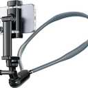 Hamillar Camera Phone Chest Neck Mount Holder for Video Recording iPhone Samsung 4-7 Inch Phones AKASO/Go Pro/Insta360X5/DJI360 (Cameras + Phone Mount)