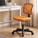 OLIXIS Armless Home Office Chair, Ergonomic Small Desk Chair, 1 Pack
