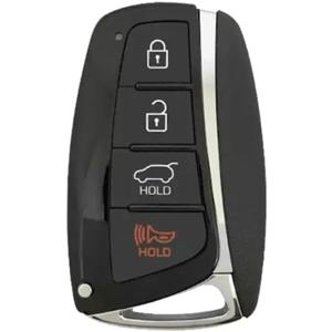 Replacement Key Fob Compatible with 2013-2018 Santa Fe Sport 4 Button FCC SY5DMFNA04 Part Number 95440-4Z200