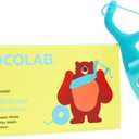 Kids Reflosser by Cocolab, Reusable Floss Holder, BPA Free Flosser for Children, Easy to Use Kids Floss Pick for Ages 5 and Under, 1 Pack, Cocofloss Not Included