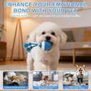 Interactive Dog Ball Toy (3.35x2.76in), 2026 Upgraded Automatic Rolling Ball with 3 Modes, USB Rechargeable, Smart Motion Pet Ball, for Small Medium Large Dogs Indoor Outdoor Play (Blue)