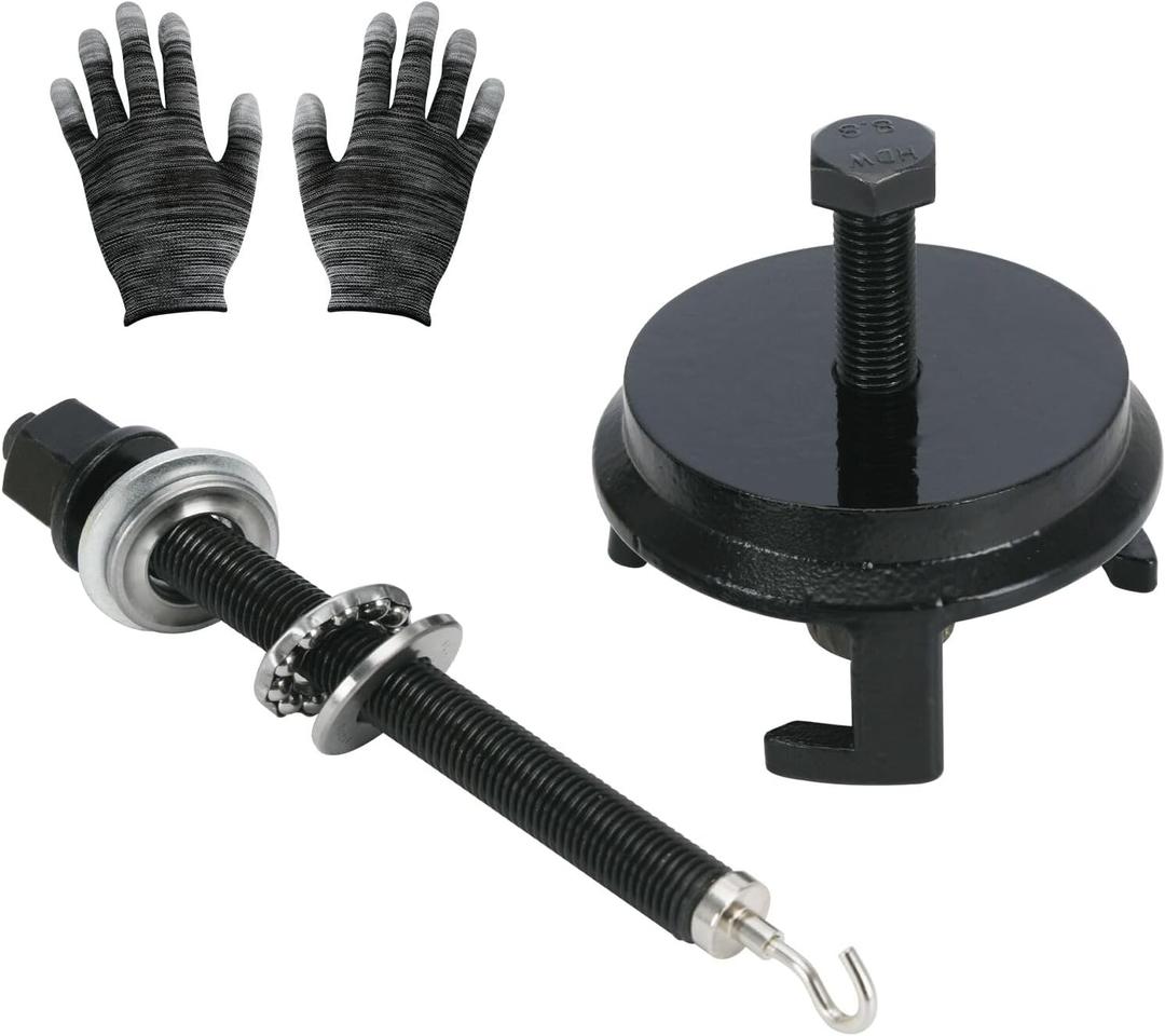 For GM 25264/551141 Harmonic Balancer Puller and LS Harmonic Balancer Installer Fit for GM 1997-UP V8 LS1 LS2 LS3 LS4 LSX LSA LS6 LQ4 LQ9 Crank Pulley Puller and Installer Set for GM LS LT Engines