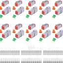 86 PCS Deutsch DT Grey 6 Pin Connectors 5 Set, Waterproof Wire Connector, 6Pin, 5