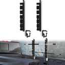 GADFISH Fishing Rod Holder for Truck Bed, Hold 6 Fishing Rods at Once, Adjustable Fishing Rod Holder Fits Most Fishing Rods, 2 Mounting Options