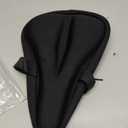 Bike Seat Cushion, Comfortable Bicycle Saddle Cover for Indoor and Outdoor Cycling, Padded Gel Cover for Exercise, Mountain & Road Bikes, Universal Fit for Peloton & Stationary Bikes