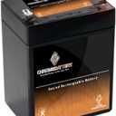 CB CHROMEBATTERY 12V 2.9AH Maintenance-Free Battery for Alarm Systems, Scooters, Toys, Emergency Lights, and More - Spade (F1) Terminal