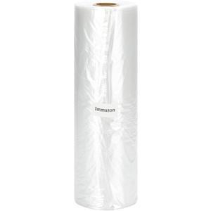 Immuson 12" x 20" Plastic Produce Bag on a Roll Food Storage Bags Clear Plastic Produce Bag for Fruits, Vegetable,Bread, Kitchen Bags (350 Bags-1 Roll)