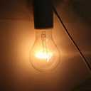 100 Watt Incandescent Light Bulbs, A19 100 WATT Incandescent Bulb Shatter Resistant Rough Service Light Bulb 100 WATTS A19 Shape, E26 Standard Base 2 Pack