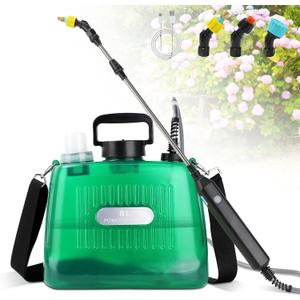 Battery Powered Sprayer, 2 Gallon Electric Sprayers in Lawn and Garden Sprayer Pump Sprayer Outdoor Battery Operated Sprayer for Lawn & Garden