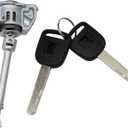 XQSMWF Front Left Driver Side Door Lock Cylinder with 2 Keys 04921-TBA-A01 Compatible with Honda Civic 2016 2017 2018 2019 2020 2021 Replace 04921TBAA01