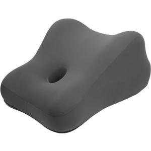 Semme Butt Cushion Memory Foam Waving Design Multifunctional Pillow for Sleeping Resting and Leg Comfort Support (Grey)