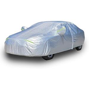 SNKOL 5 Layers Waterproof Car Covers for Trucks All Weather Season UV Protection Rainproof Outdoor Full Cover Universal Fit Truck Length Up to 242", Max Cab Length 146"