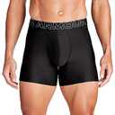 Under Armour Men's Multi-Pack Standard Tech Boxer Brief, 6" Inseam, All-Day Comfort & Ultra-Soft 5XL (Black)