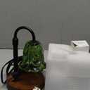 Small Candle Warmer Lamp with Timer, Adjustable Green Lamp Warmer for Jar Candles, Unique Women Gifts for Birthday, Dimmable Candle Heater, Cute Wax Warming Light with Wood Base