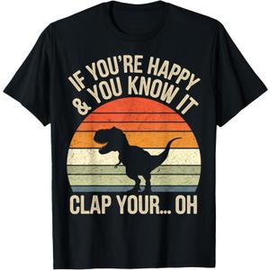 T Rex Dinosaur Meme Funny Dino Gifts for Men Women Boy Kid T-Shirt, 4T