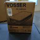 Twin Air Mattress with Built in Pump,18''Inflatable Mattress 2 Mins Self-Inflation/Deflation,XL-Long Blow up Mattress Thicker,Flocked Top Air Bed with Storage Bag for Home, Camping & Guests (Grey)