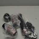 Blow Dryer Brush, 3-in-1 Rotating Hair Dryer Brush with 3 Heads for Drying Styling Volumizing Curling Sleeking in One Step for Long Hair, 3 Temperatures, Negative Ionen, Ceramic Coating, 360 Rotating (Rose)