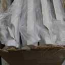 SNSLXH 5 Pack Stackable Closet Storage Basket, Multifunctional & Foldable Closet Organizer for Bathroom Kitchen Laundry Room Wardrobe Storage, Space-Saving Clothes Storage Drawer Organizer, White