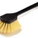 SPARTA 36505L00 Plastic Utility Brush, Scrub Brush With Long Handle For Kitchen, Restaurant, Home , 20 Inches, Black