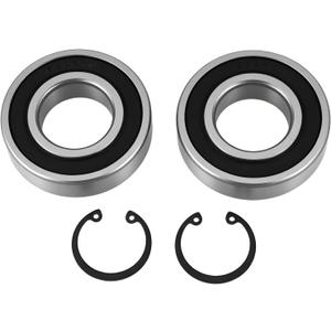 Create idea 2PCS Drum Bearing with Retaining Rings 30x62mm Compatible with Euromix 120/125 Concrete Mixer