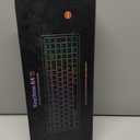 Keychron K4 RGB Hot Swappable Mechanical Keyboard, 96% Layout Bluetooth Wireless/USB Wired Computer Keyboard with Gateron G Pro Red Switch Aluminum Frame for Mac Windows-Version 2