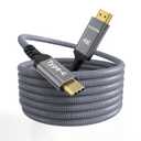 Quntis USB C to HDMI Cable 10FT, 4K Type C to HDMI Adapter Thunderbolt Compatible with iPhone 15 Pro Max Plus, MacBook Pro/Air, iPad Pro, Android Galaxy S23/S22/S20, XPS, Surface Pro, Steam Deck