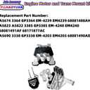 Yllhaoyuan Complete Set of 3 Motor Mounts for 2013-2016 Dart 2.0L 2.4L - Replaces A5674, A5823, A5690, 68081488AH - Fixes Engine Vibration & Shaking