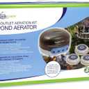 Aquascape 75001 Pond Air 4 (Quadruple Outlet Aeration Kit)
