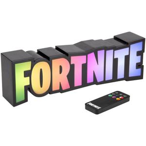 Fortnite RGB Color Changing Gaming Lamp with Remote Controller, Officially Licensed Gaming Light, Wall or Desk Display, USB Powered, Home Decor for Gamers | Paladone