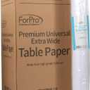 ForPro Professional Collection Premium Universal Extra Wide Table Paper, Smooth, Wrinkle-Resistant, 27 Inches W x 225 Feet L, 2.9 Lbs (Pack of 12)