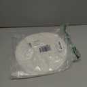 Baking Parchment Circles, Set of 100, 12 Inch Non Stick Baking Parchment Paper for Springform Cake Tin, Toaster Oven, Tortilla Press and so on (White)