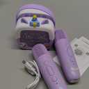 Mini Karaoke Machine for Kids Girls: Unicorn Portable Bluetooth Speakers With 2 Wireless Mic Toys for Girls age 4-6 7 8 9 Years Old Girl Christmas Birthday Gifts for 5 6 7 8 9 10 11 Years Teens Purple