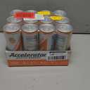 Accelerator Energy Drink, Orange Mango 12oz can (12 pack), Zero Sugar, Sustained Energy from 100% Natural Caffeine (200mg from Green Coffee Bean & Green Tea extract) (EXP 06/01/26)